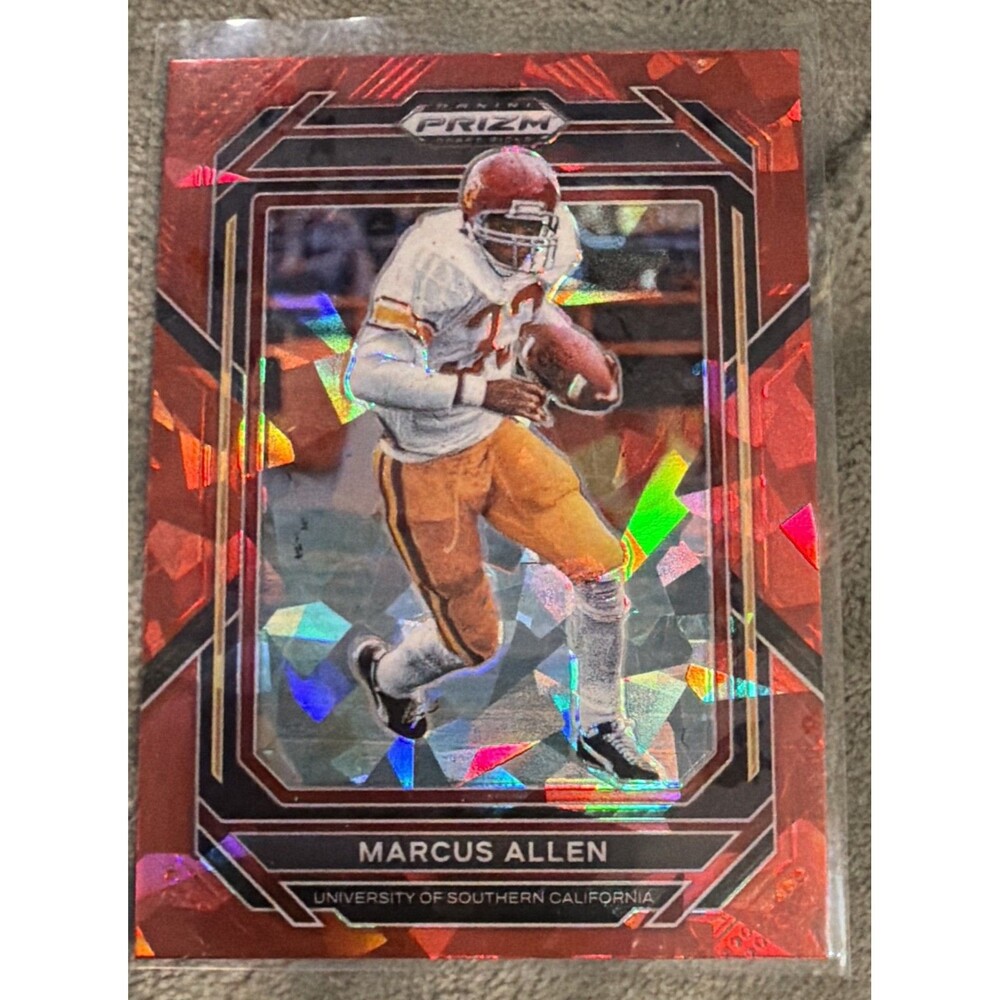 2023 Panini Prizm Draft Picks - Marcus Allen #72 Red Ice Prizm